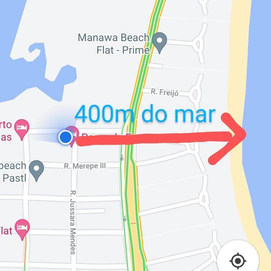 Apartmán Studio A Completo 400M Da Praia Pôrto das Galinhas Exteriér fotografie
